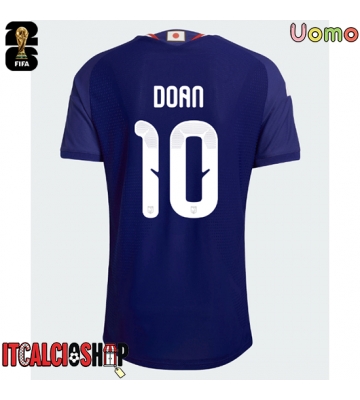 Giappone Ritsu Doan #10 Prima Maglia Mondiali 2026 Manica Corta